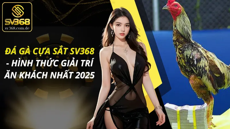 Đá gà cựa sắt SV368 - Đỉnh cao tốc độ và cảm xúc trong từng pha ra đòn