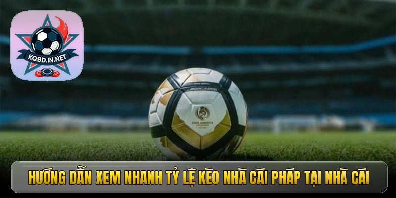 Hướng dẫn xem nhanh tỷ lệ kèo nhà cái Pháp tại nhà cái
